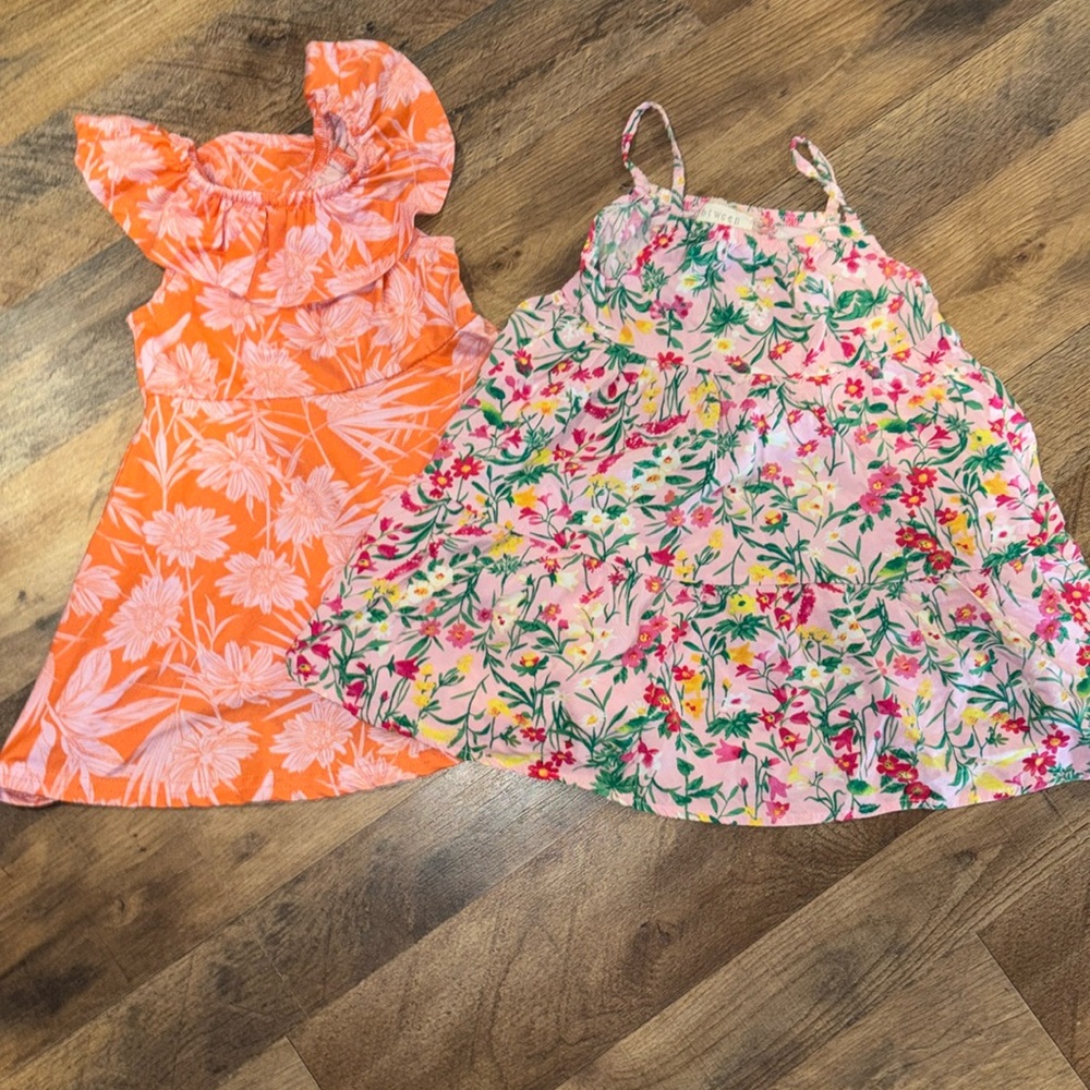 💐Bundle Toddler Girl Dresses 4T